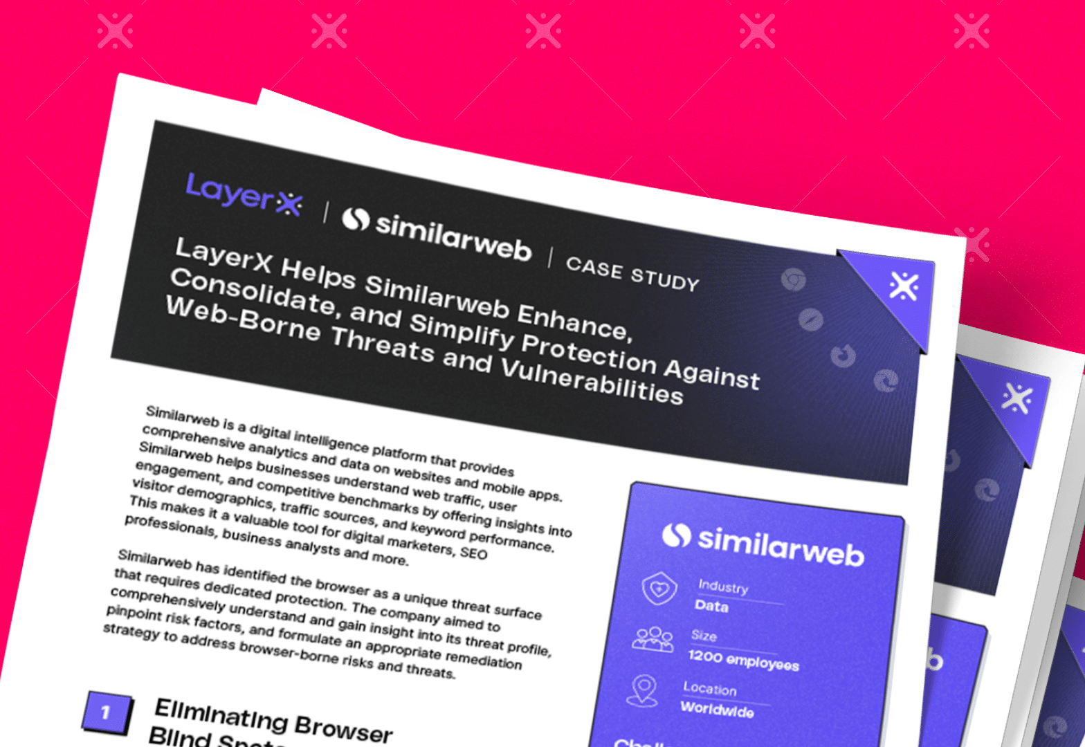 Comment Similarweb a renforcé sa protection Web avec LayerX