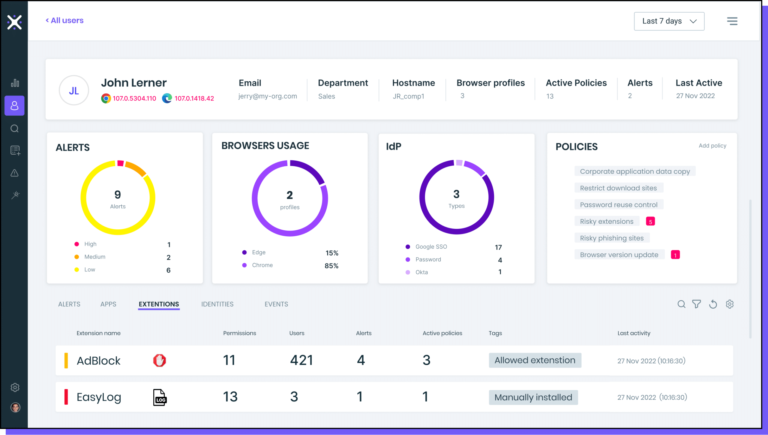 Reduce your browsers’ attack surface via a centralized management interface