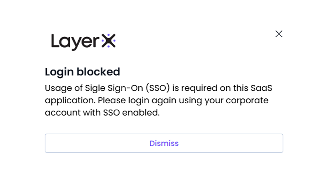 Enforce SSO on Corporate Accounts