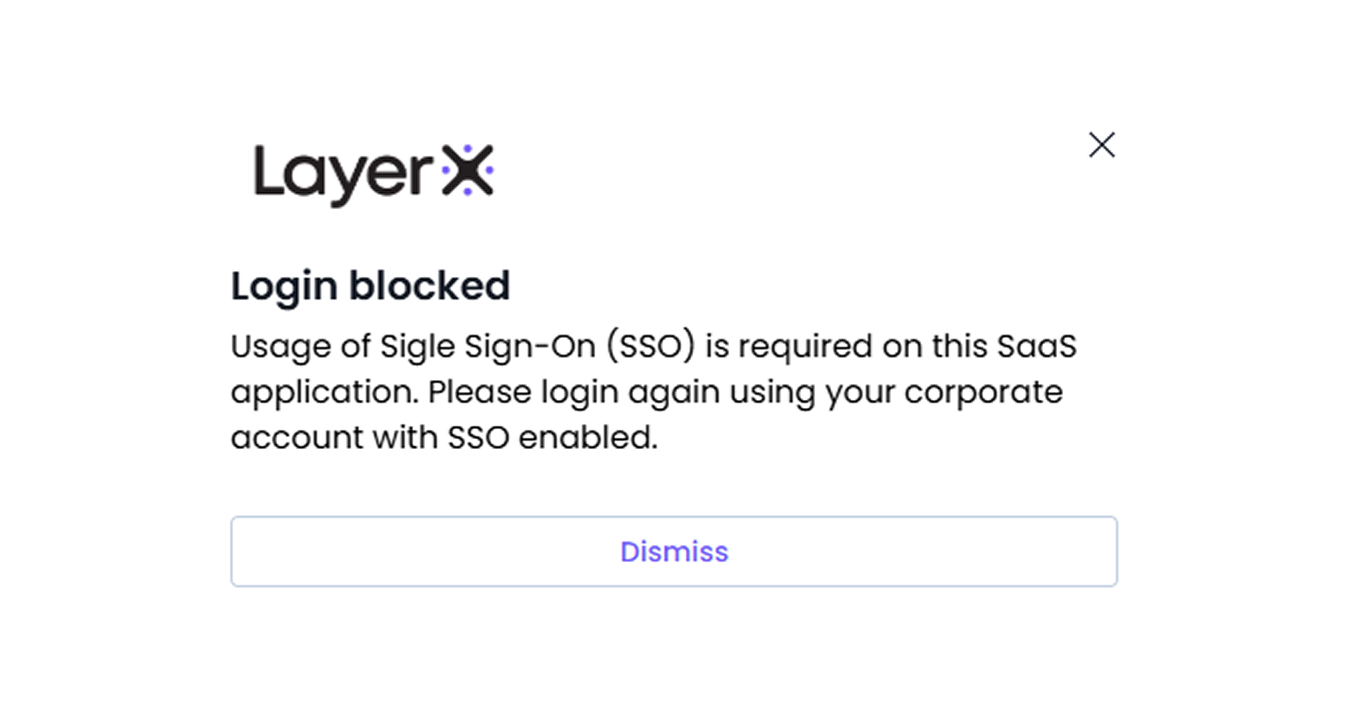 Enforce SSO on Corporate Accounts